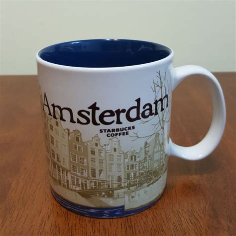 絕版starbucks星巴克icon城市杯馬克杯amsterdam阿姆斯特丹1版mit版本 蝦皮購物