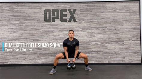 Dual Kettlebell Sumo Squat YouTube