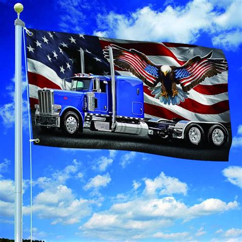 Amazon Freedom Convoy Flag X Double Sided Patriot Trucker