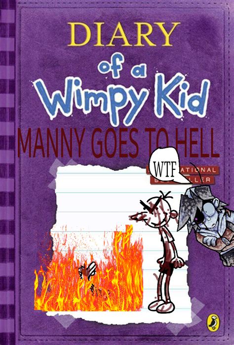 Diary of a wimpy kid fan cover by ninemonthslaterthis on DeviantArt