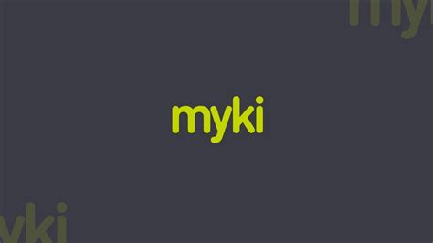 A Redesign for the Myki Website