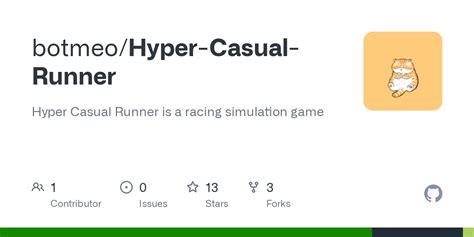 Github Botmeohyper Casual Runner Hyper Casual Runner Is A Racing