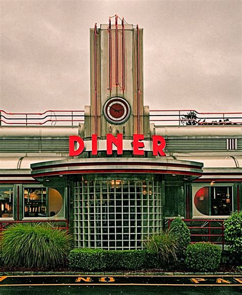 Diner Art Deco Buildings Art Deco Architecture Art Deco