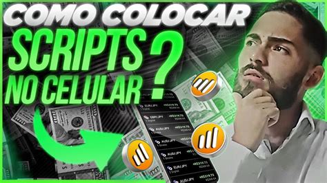 Como Colocar Scripts Na Iq Option Pelo Celular Youtube