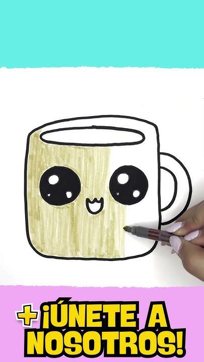 Cómo Dibujar Una Taza De CafÉ Kawaii ☕ Vaso Adorable 🌟 Dibujos Para