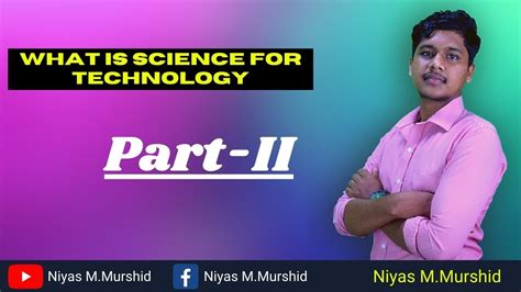 SFT Class 02 What Is Science For Technology Part 02 Tamil