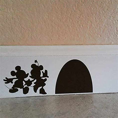 Mouse Hole Wall Sticker Mickey Mouse Decals Disney Decals For Wall