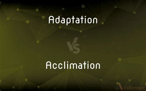 Adaptation vs. Acclimation — What’s the Difference?