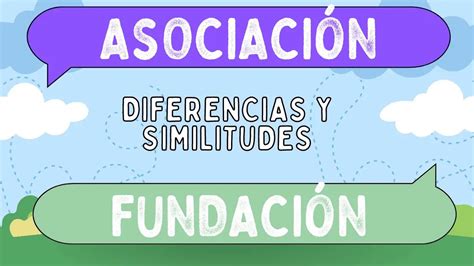 Diferencias entre asociación y fundación