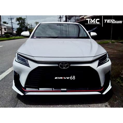 Toyota Vios Yaris Ativ 2023 2024 2025 Drive 68 Bodykit Body Kit Front