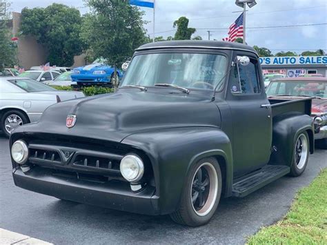 1953 Ford F 100 F100 Classic Hot Rod Muscle Pickup Truck Antique 383 Stroker Classic Ford