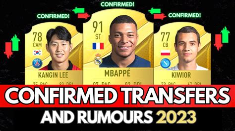 FIFA 23 NEW CONFIRMED TRANSFERS RUMOURS ft Mbappé Kiwior