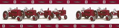 Free Download Farmall Tractors Farmer 6x15 Wall Border 500x175 For