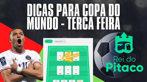 DICAS PARA COPA DO MUNDO NO REI DO PITACO TIME PARA MITAR YouTube