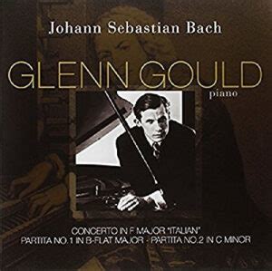 黑膠唱片Glenn Gould Bach Italian Concerto Partita No 1 2 絕響唱片