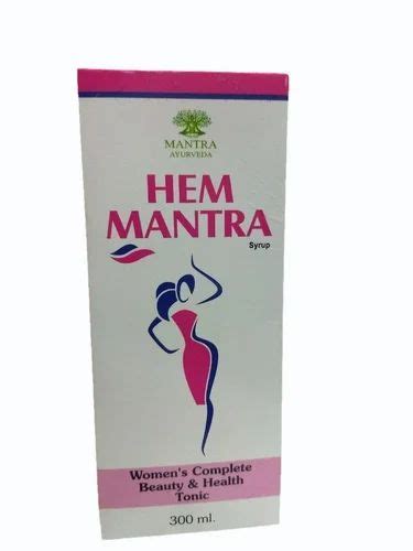 Ml Mantra Ayurveda Hem Mantra Syrup At Rs Box In Gurugram Id