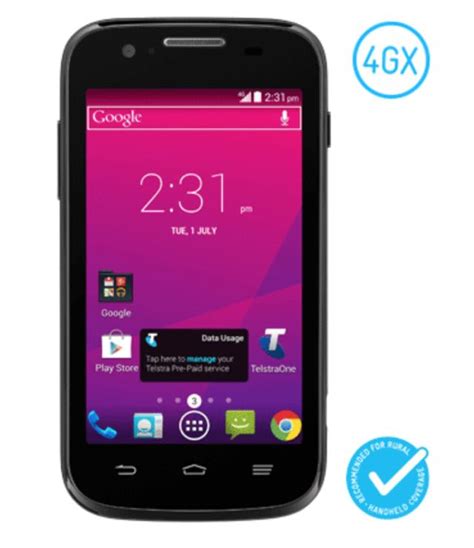 Telstra Releases First Pre Paid Smartphone For Its Faster 4gx Network