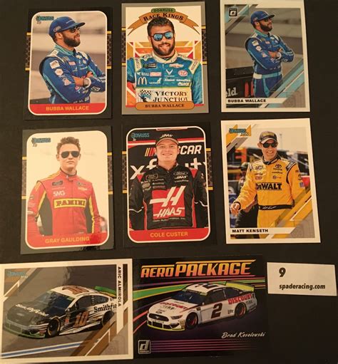 Spade Racing Donruss Panini Nascar Cards Unboxing Pack