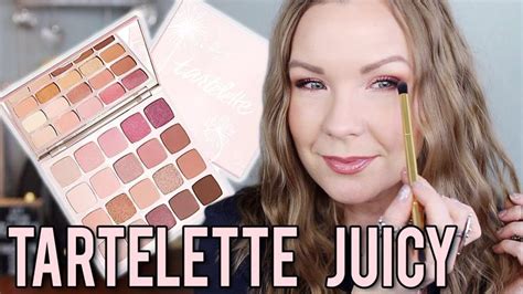 Tartelette Juicy Palette Swatches Review And Look Lipglossleslie Tartelette Beauty Juicy