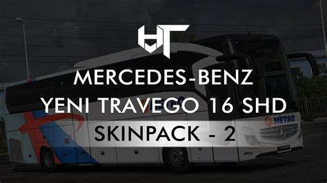 Mercedes Benz New Travego 16 SHD SKINPACK 2 1 47 ETS 2