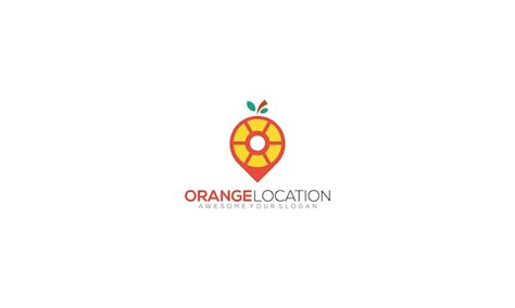 Premium Vector Point Drink Fresh Orange Juice Logo Template