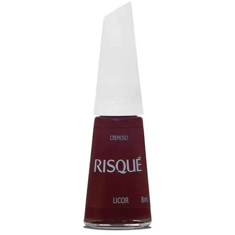 Esmalte Risqué Licor Cremoso Loja Esmalte Bonito