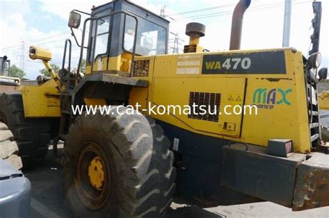 Used Komatsu Wa Wheel Loader Made In Japan