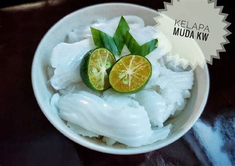 Resep Kelapa Muda Degan Kw Oleh Andrea Cookpad