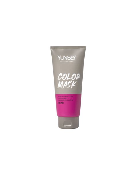 Color Mask Mascarilla De Color Rosa Ml Yunsey