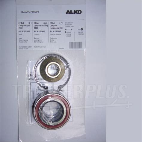 Bearings Compact Bearing Set Al Ko Ø42x80x42 Trailerplus