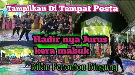 Keluarkan Jurus Kera Mabuk Di Tempat Pesta Keramaian Penonton Z Sampai