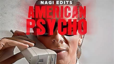 THERE IS AN IDEA OF A PATRICK BATEMAN AMERICAN PSYCHO MAREUX THE