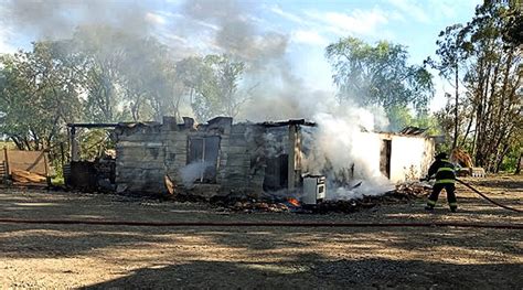 Incendio Destruye Vivienda En Sector Lucumilla De Parral MauleHoy