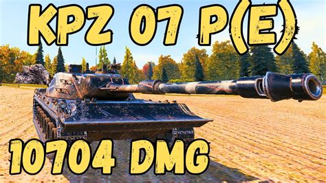 Kampfpanzer P E Damage Malinovka World Of Tanks Youtube