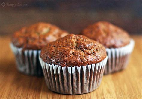 Muffins Aux Bananes Et Noix