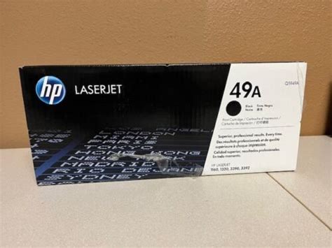 HP 49A Q5949A Genuine Black Toner Cartridge For LaserJet 829160319551 ...