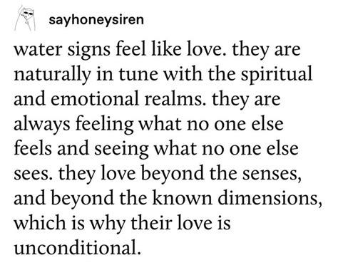 water signs | Emotions, Love astrology, Birth chart