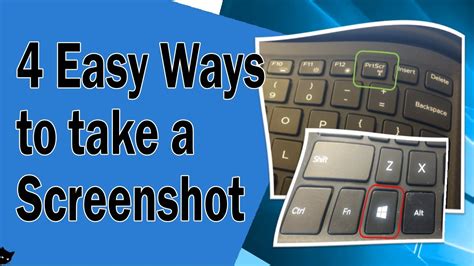 Easy Ways To Take A Screenshot In Windows Youtube