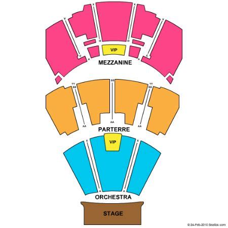 Foxwoods Theater Seating Chart