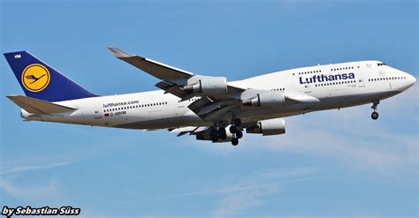 Lufthansa B747 400 D Abvm Frankfurt Airport Flugzeug Bild De