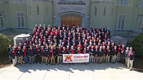 Class Of 1968 55th Reunion VMI Alumni Agencies