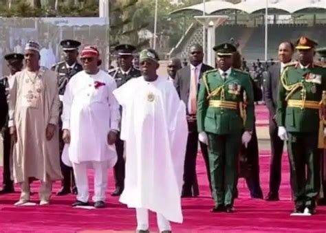 Armed Forces Remembrance Day Tinubu Performs Wreath Laying Ceremony In