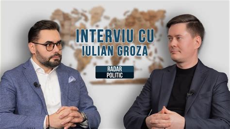 Interviu Cu Iulian Groza Moldova Nu Are Partide Anti Europene