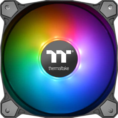 Thermaltake Pure Plus Led Rgb Radiator Fan Tt Premium Edition Mm