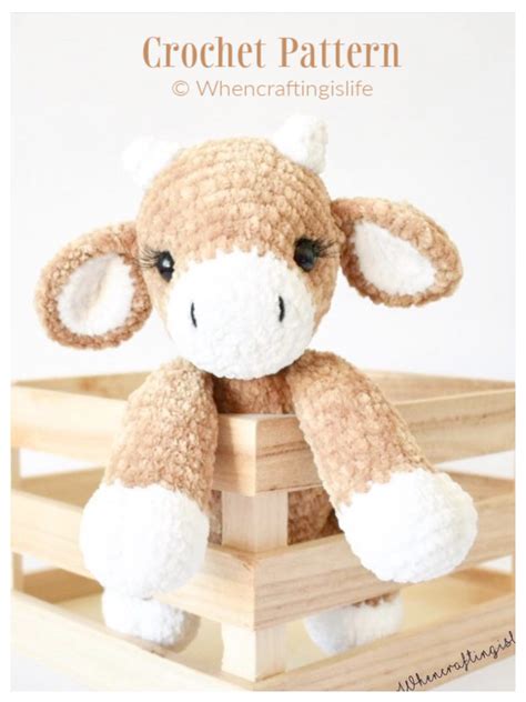 Colbie The Cow Crochet Pattern