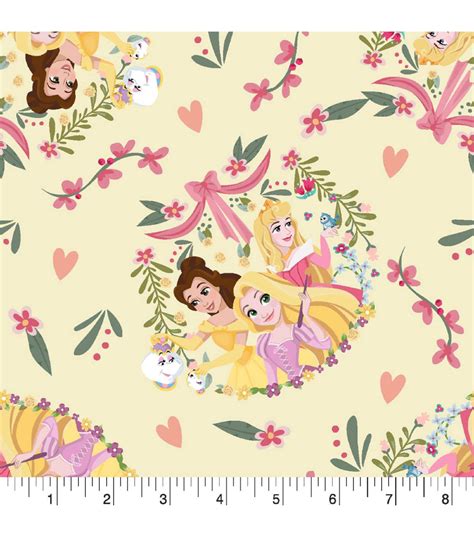 Disney Princess Knit Fabric Princess Friends Joann Disney