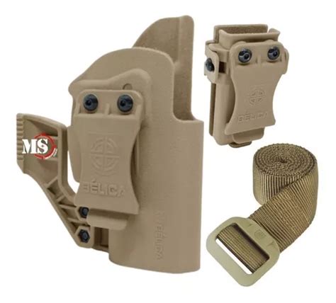 Kit Velado G C Red Dot Destro Porta Carregador Bdu Mm