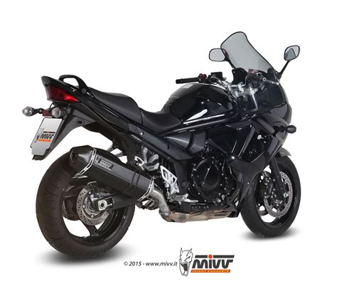 Mivv Speed Edge RVS Black Slip On Einddemper Met E Keur Suzuki GSX