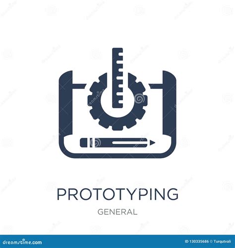 Prototyping Icon Concept Vector Illustration Cartoondealer