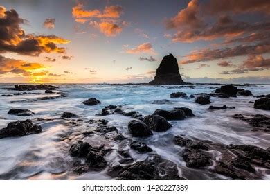 Pulpit Rock Sunrise Located Cape Schanck Stock Photo 1420227389 ...